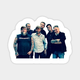 Lucero Band Photo All Member Adult Magnet