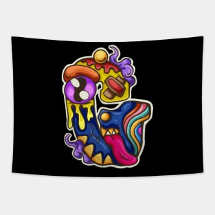 Alfabet Monster G Tapestry