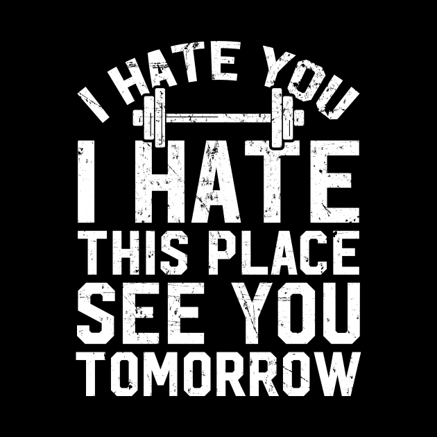 I hate you I hate this place see you tomorrow by captainmood