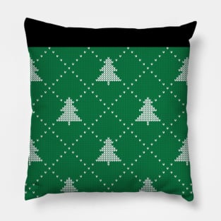 Winter tree knit Pillow