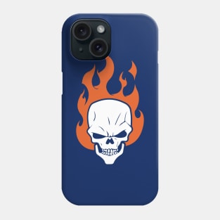 Flaming Skull Phone Case