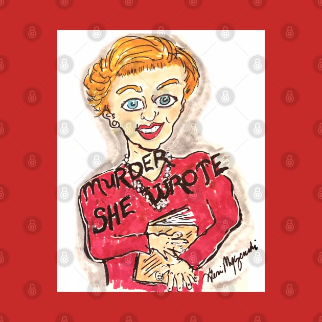 Murder, She Wrote Angela Lansbury by TheArtQueenOfMichigan 