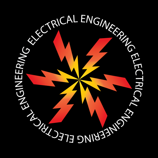 electrical engineering, lightning logo, text stamp by PrisDesign99