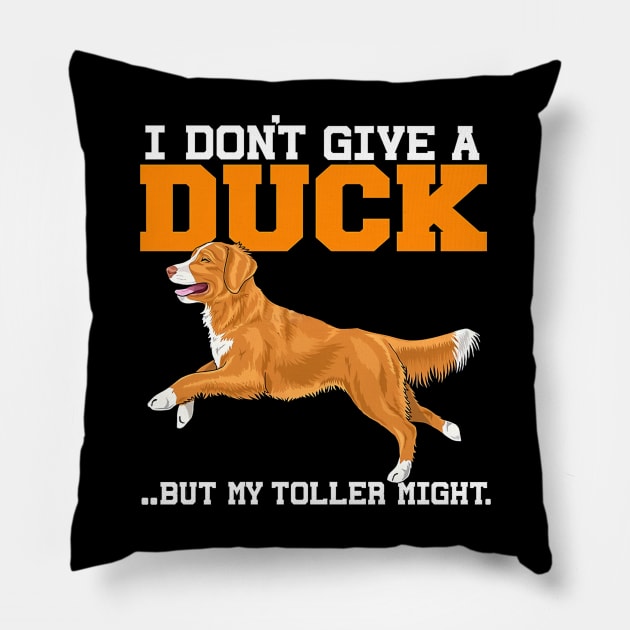 toller dog Pillow by Olympussure