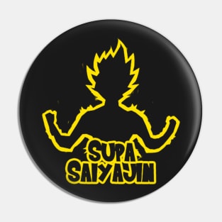 Supa Saiyajin Lines Pin