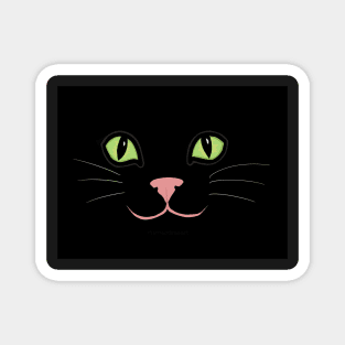 Black Cat’s Meow Magnet