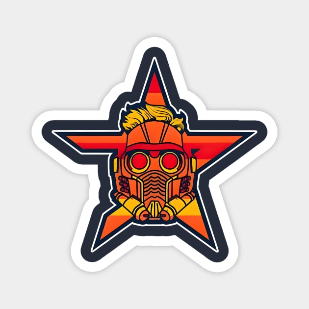 Houston Astrolords Magnet by Trash_Pandah