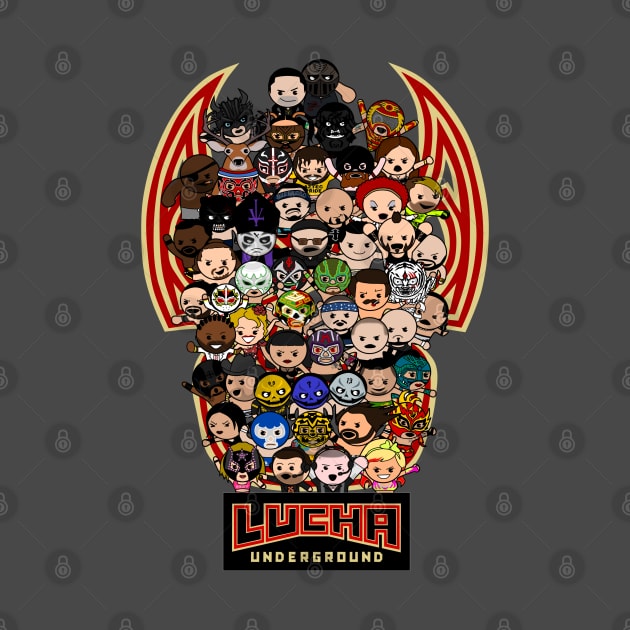 Lucha Underground by Smol Might Designs