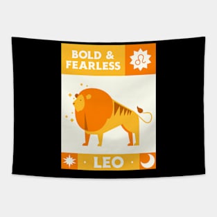 Leo Zodiac Sign Tapestry