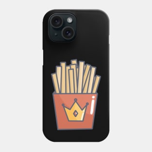 Hand Drawn French Fries Potatoes Fast Food Phone Case