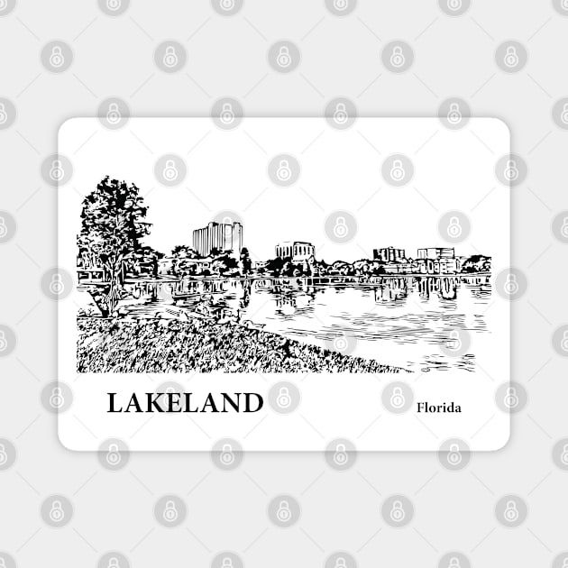 Lakeland Florida Magnet by Lakeric