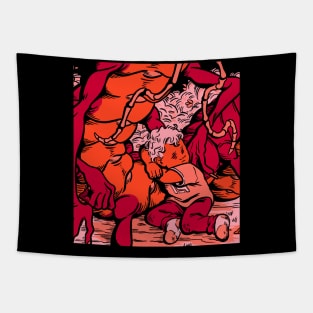 Just a Centipede Mom Tapestry