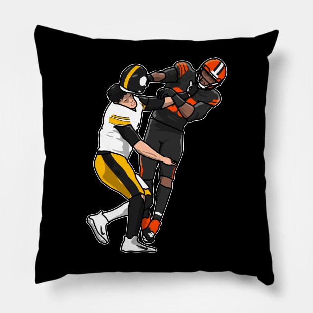 garrett rudolph Pillow by rsclvisual