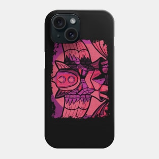 Psychedelic Memories: UFO Robot Phone Case