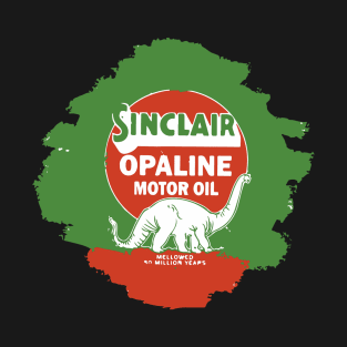 SINCLAIR DINO GAS AND MOTOR OIL T-Shirt