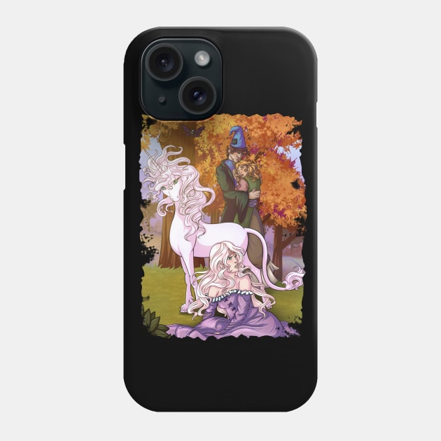 The Last Unicorn Phone Case by twotigermoon