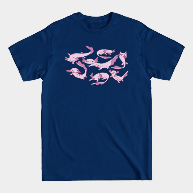 axolotl party - Amphibian - T-Shirt