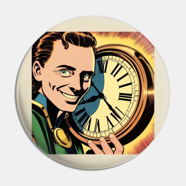 Loki got time Pin by nerd.collect
