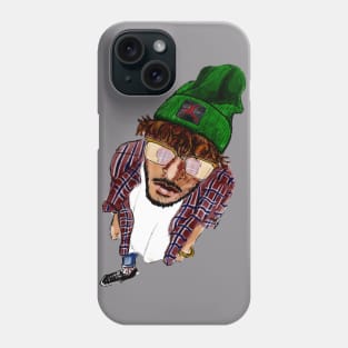 Hipster looking Up Phone Case