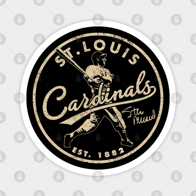 St. Louis Cardinals Stan Musial 2 by Buck Tee Kids T-Shirt