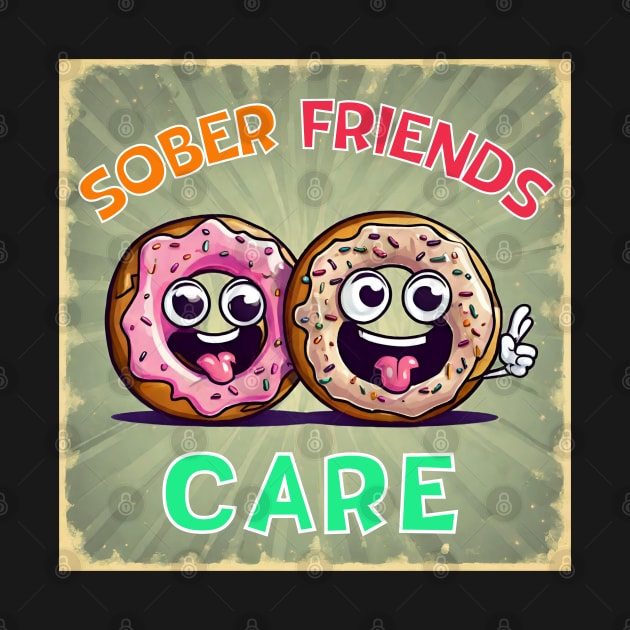 Sober Friends Donut Care by SOS@ddicted