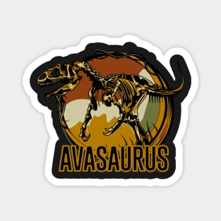 Avasaurus Ava Dinosaur T-Rex Magnet