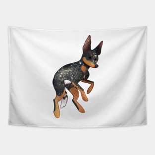 Cozy Blue Heeler Tapestry