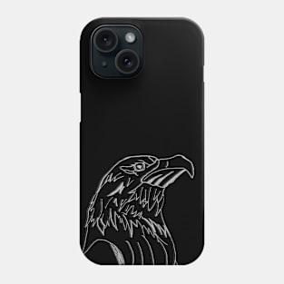 Ink Bald Eagle Phone Case