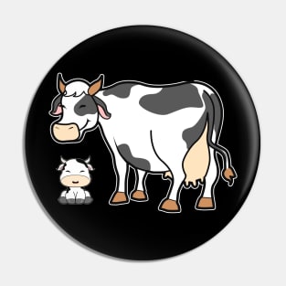 Baby Cow Cute Pin