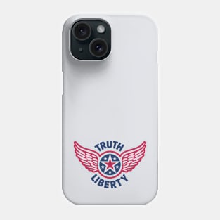 Patriotic Stars and Wings Design - USA - American Flag Phone Case