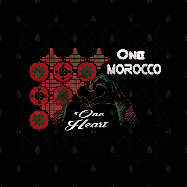 Support Morocco Team Proud One Heart One Morocco by Mirak-store 