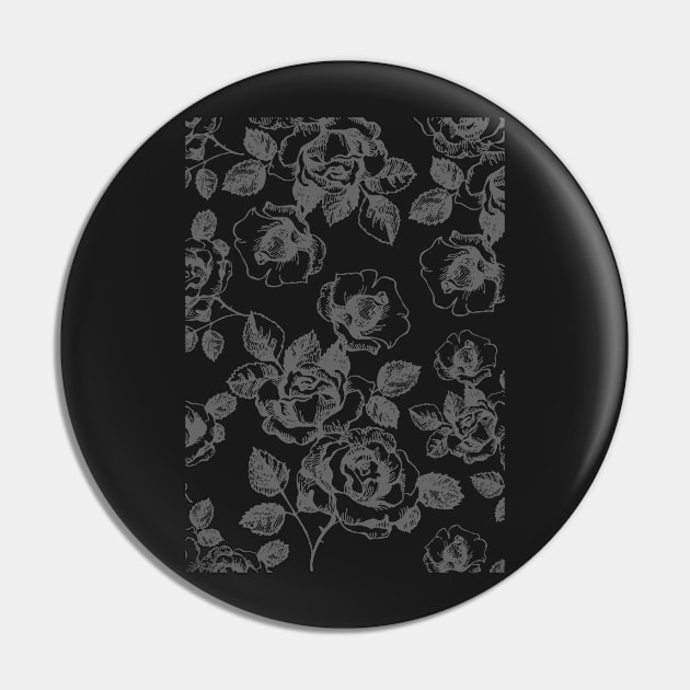 Floral Pattern Pin by ARTSYILA