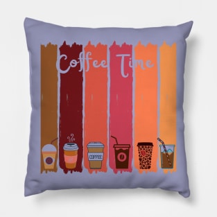 coffee time Pillow