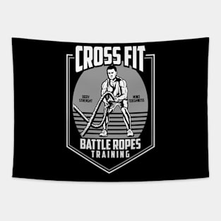 BATTLE ROPES TRAINING Tapestry