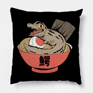 Crocodile Ramen Pillow
