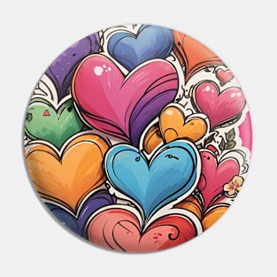 Spectrum of love Pin