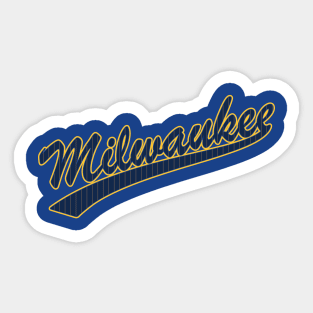 Milwaukee Brewers Sticker Sheet – Urban Milwaukee: The Store