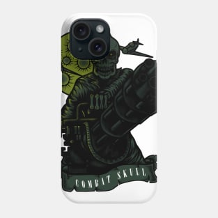 COMBAT SKULL Phone Case