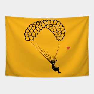 Paragliding baloons Tapestry