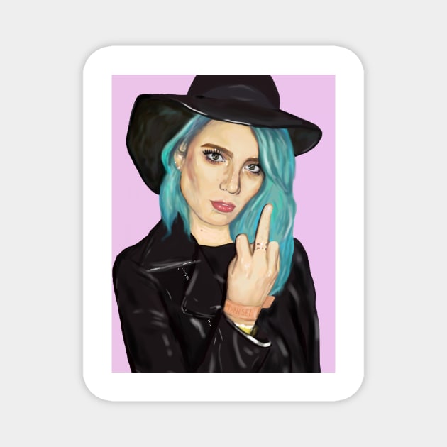 halsey Magnet by mynisel