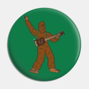 Shredding Sasquatch Pin