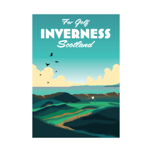 Inverness Scotland Golf T-Shirt