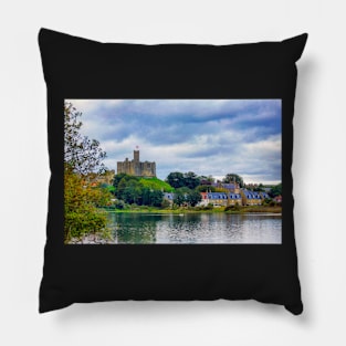 A view of the River Coquet, Warkworth, Northumberland Pillow