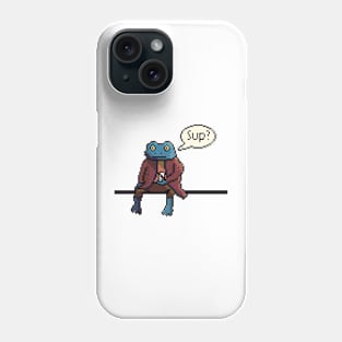 Funny Frog - Sup Phone Case