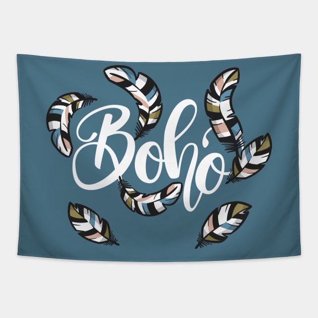 Boho Babe Tapestry by machmigo