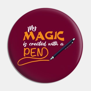 My Magic is created with a pen Pin