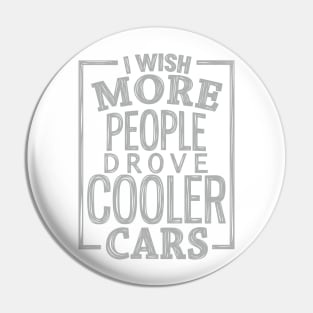 Cooler cars Pin