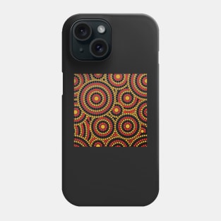 Awesome Aboriginal Dot Art Phone Case