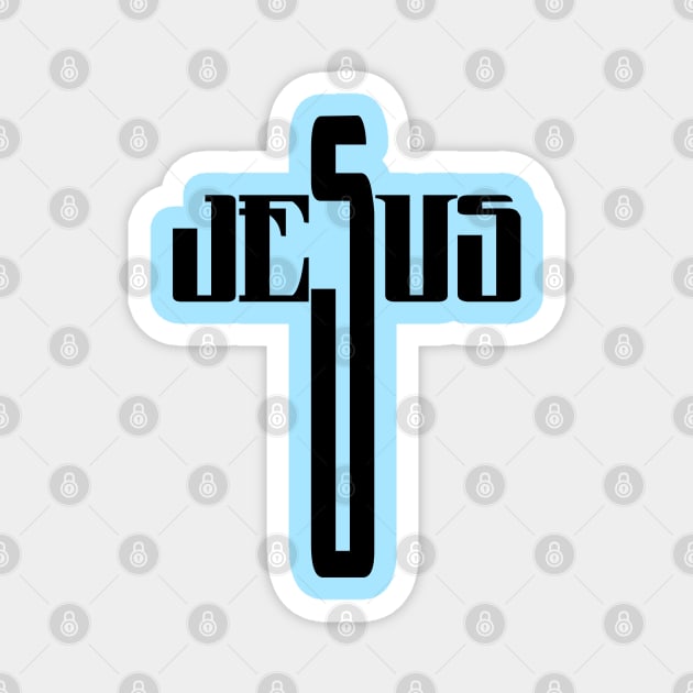 Christian Cross | Jesus Christ | Way of The Cross Magnet by Isdinval