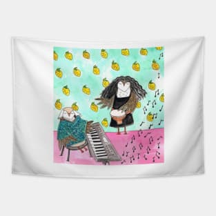 Musicians Luc et Marie Jo Tapestry